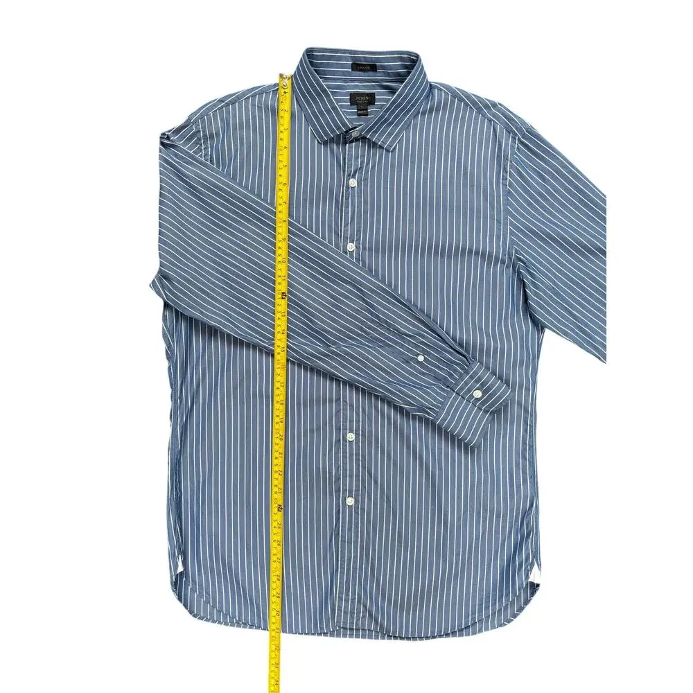 J.Crew Ludlow 120s 2-Ply Premium Fine Cotton Dress Shirt, Size L